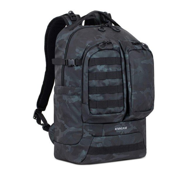Rivacase Sherwood backpack Rucksack Camouflage, Navy Polyester, Polyurethane 1