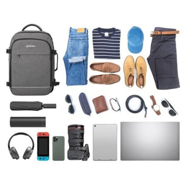 MANHATTAN NB Rucksack Rome        bis 17,3        anthrazit 3