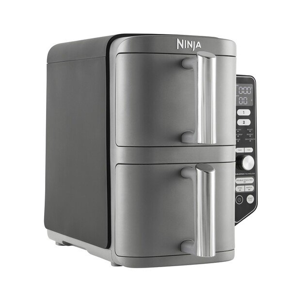Ninja SL400EU fryer Double 9.5 L 2470 W Hot air fryer Black, Grey 8