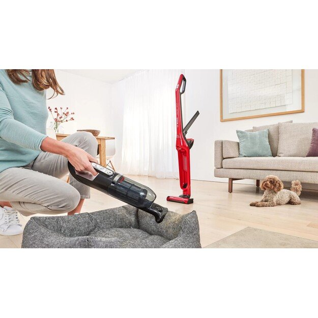 Bosch Serie 4 BBH3ZOO28 stick vacuum/electric broom Battery Dry Bagless 0.4 L Red 2.15 Ah 15