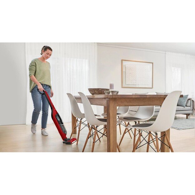 Bosch Serie 4 BBH3ZOO28 stick vacuum/electric broom Battery Dry Bagless 0.4 L Red 2.15 Ah 5