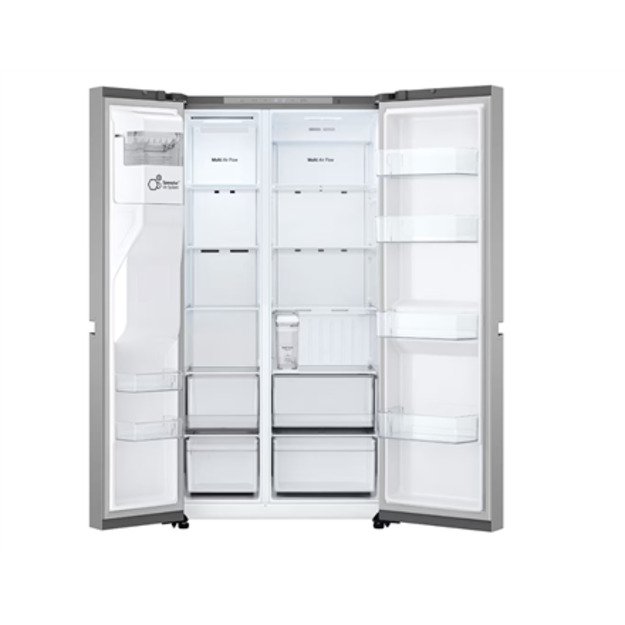 LG Refrigerator | GSLC41PYPE | Energy efficiency class E | Free standing | Side by side | Height 179 cm | Fridge net capacity 42 12