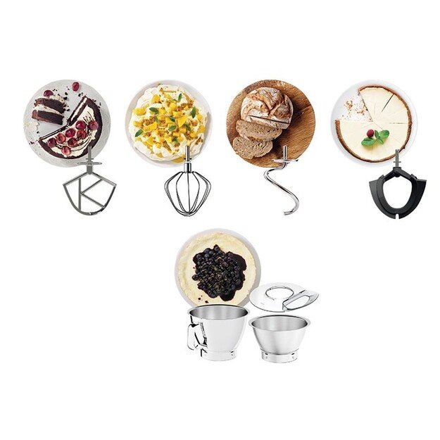 Kenwood KVC85.004SI mixer Stand mixer 1200 W Stainless steel 1