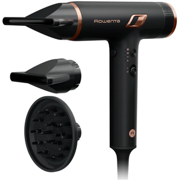 Rowenta HY8310F0 NANO Hair Dryer, Black | Rowenta 6