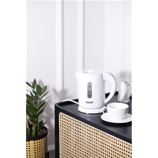 Mesko Kettle | MS 1376 | Electric | 850 W | 0.8 L | Plastic | 360&deg; rotational base | White 4
