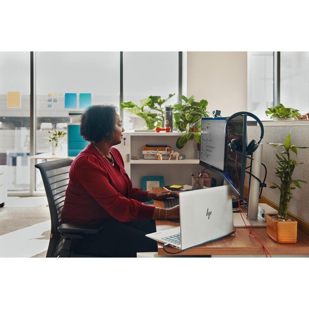 HP Poly Blackwire 3325 Stereo USB-C Headset +3.5mm Plug +USB-C/A Adapter 1