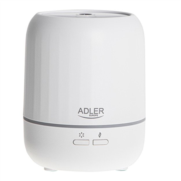 Adler | Ultrasonic aroma diffuser 3in1 | AD 7968 | Ultrasonic | Suitable for rooms up to 25 m&sup2; | White