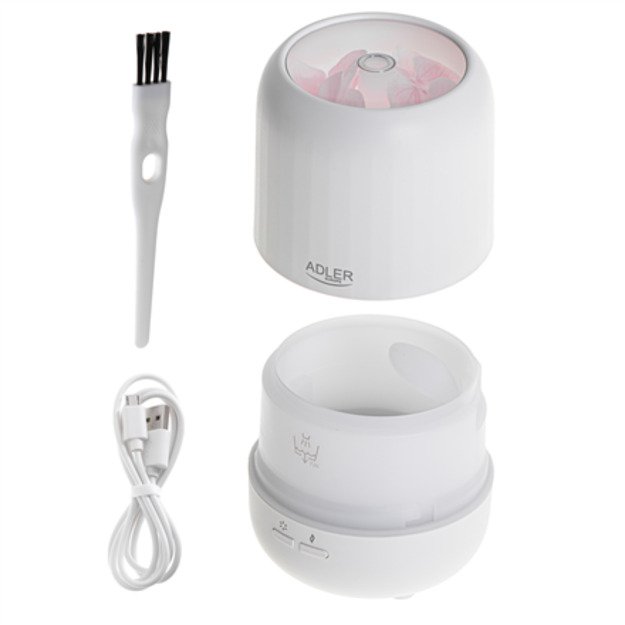 Adler | Ultrasonic aroma diffuser 3in1 | AD 7968 | Ultrasonic | Suitable for rooms up to 25 m&sup2; | White 8