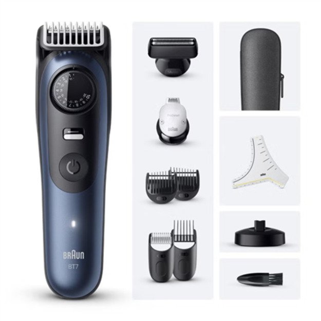 Braun Beard Trimmer | Series 7 BT7540 | Cordless | Number of length steps 40