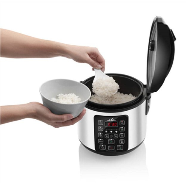 ETA | Rice cooker | ETA413190000 Granellino | 500 W | 1.5 L | Number of programs 9 | Stainless steel/Black 2