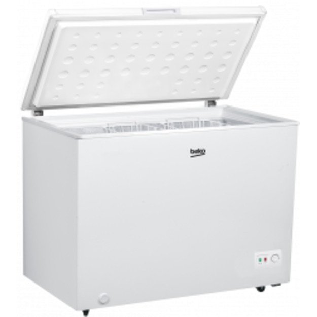 BEKO Freezer | CF316EWN | Energy efficiency class E | Chest | Free standing | Height 84.5 cm | Total net capacity 308 L | White 2
