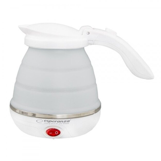 Kettle electric Esperanza NIAGARA EKK023 (750W 0.5l, white color)