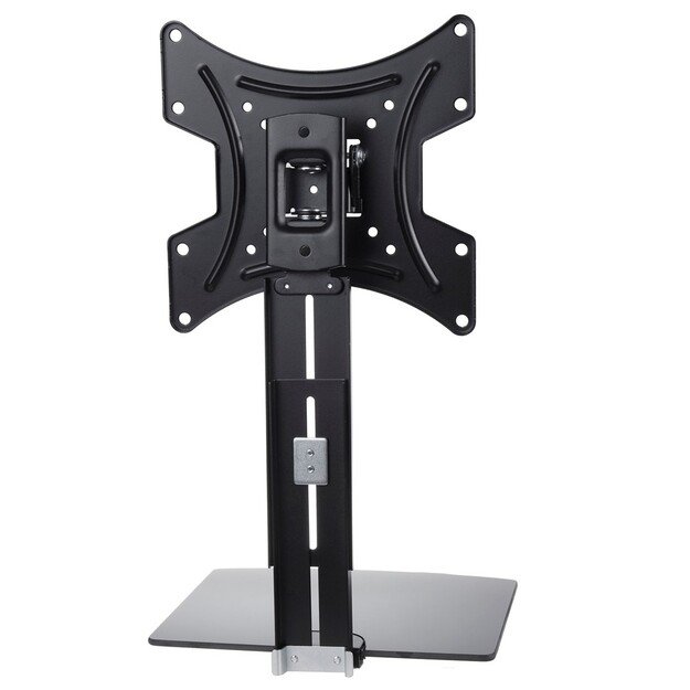 Wall mount for TV with shelf Maclean, max. 20kg, max. VESA 200x200, for TV 15-42 , MC-451