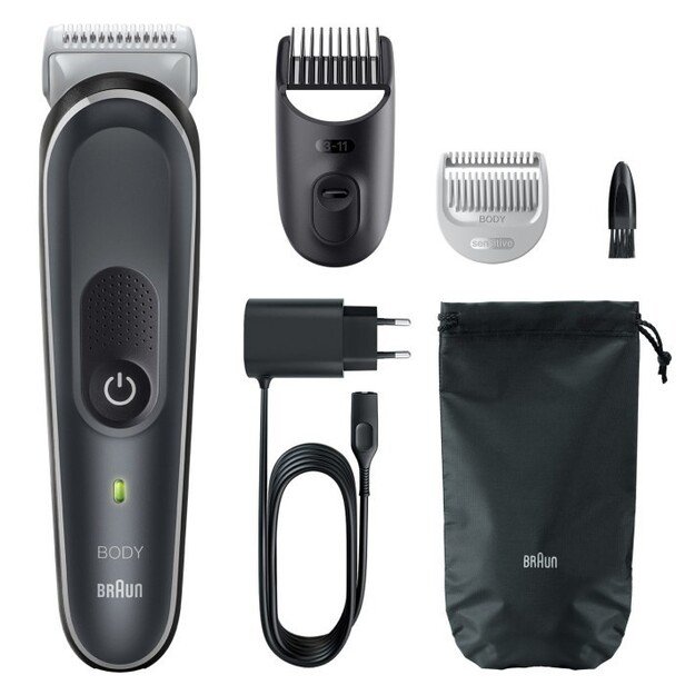 Braun BG5350 Black, Silver Lithium-Ion (Li-Ion)