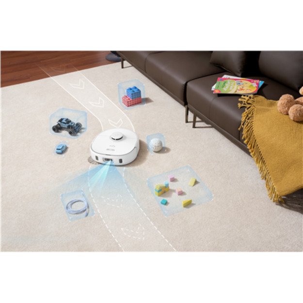 Anker Eufy | Robot Vacuum Cleaner | X10 Pro Omni | Wet&Dry | 5200 mAh | Dust capacity 2.5 L | 8000 Pa | White
