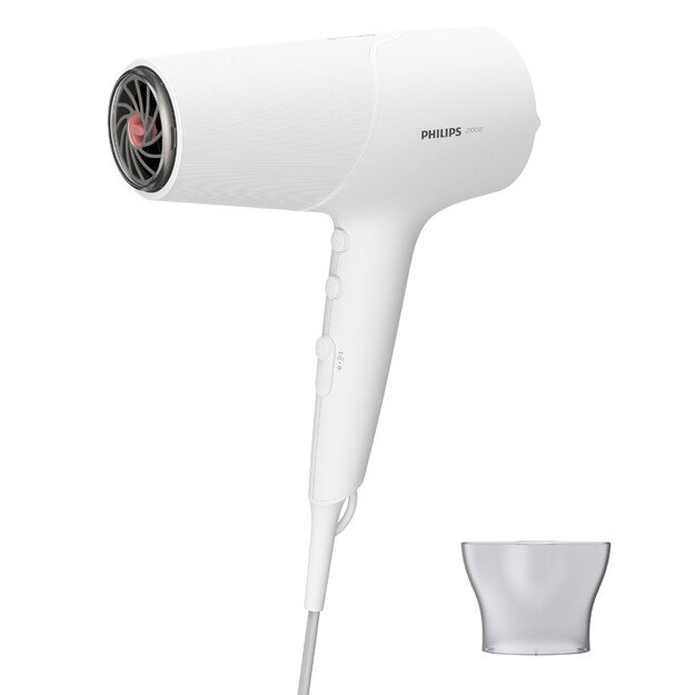 Philips | Hair Dryer | BHD500/00 | 2100 W | Number of temperature settings 3 | Ionic function | White