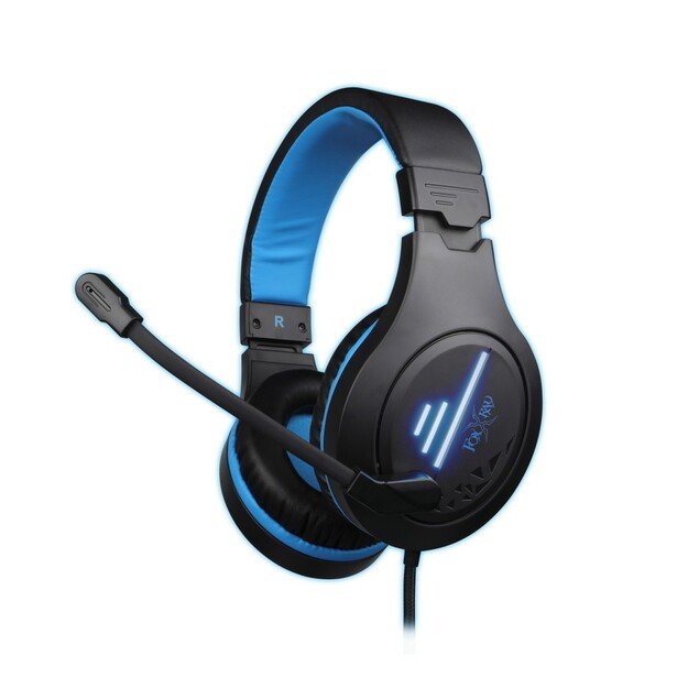 Foxxray FlowTown Gaming Headset Wired Blue/Black
