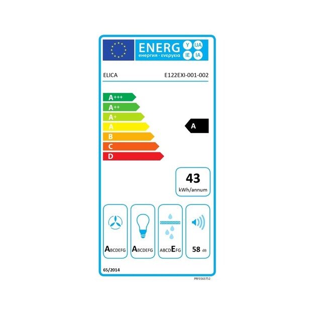 ELICA RULES BL/F/60, PRF0163752