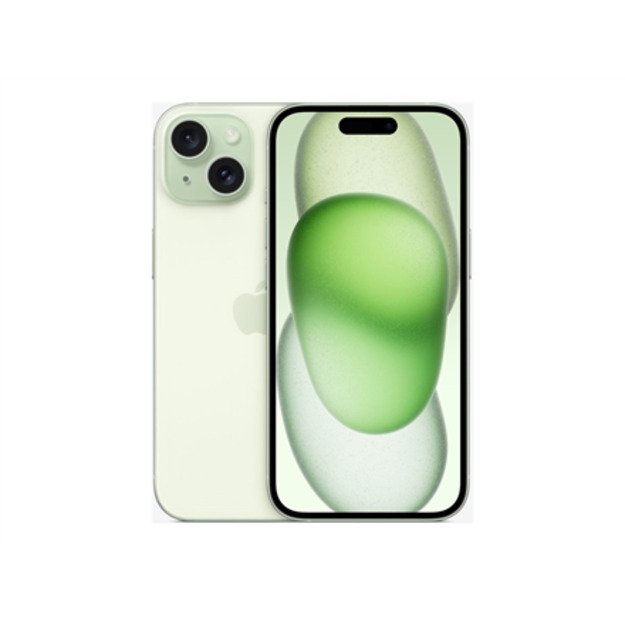 Apple | iPhone 15 | Green | 6.1   | Super Retina XDR display | 2556 x 1179 pixels | Apple | A16 Bionic | Internal RAM 6 GB | 128