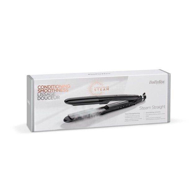 BaByliss ST492E hair styling tool Straightening iron Steam Black 2.5 m