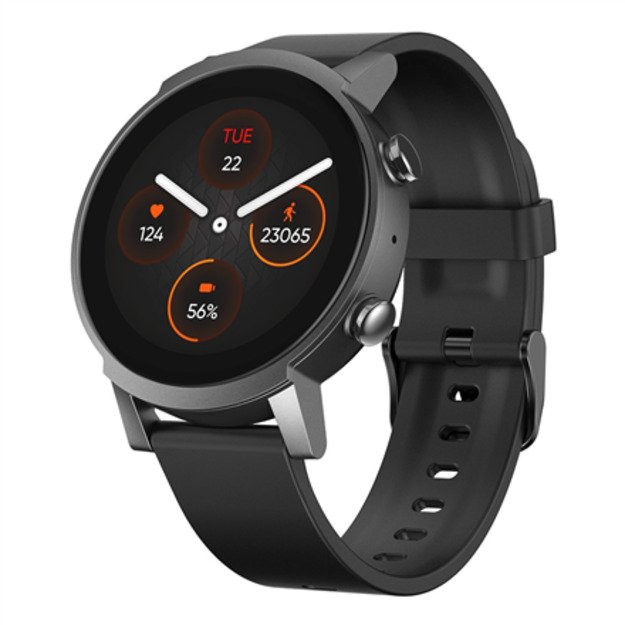 TicWatch E3 1.3”, Smart watch, GPS (satellite), 2.5D glass, Touchscreen, Heart rate monitor, Activity monitoring 24/7,