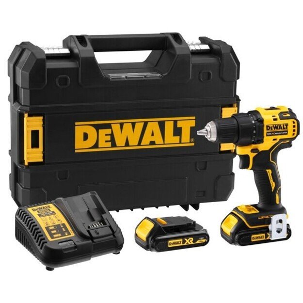 DeWALT DCD708S2T drill Keyless Black,Yellow