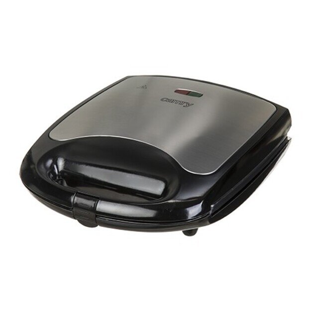 Toaster for sandwiches CAMRY CR 3023 (1100W, black color, silver color)