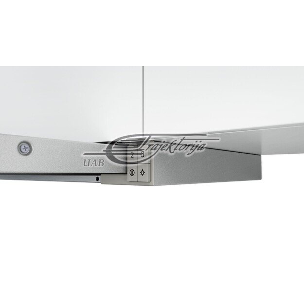 Cooker hood Drawer BOSCH DFT63AC50 (368 m3/h, 598mm, silver color)