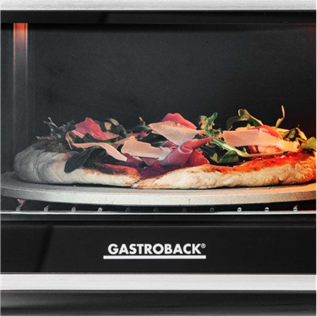 Gastroback Mini oven Design Bistro Oven Bake and Grill 26 L, Electric, Silver, 1500 W