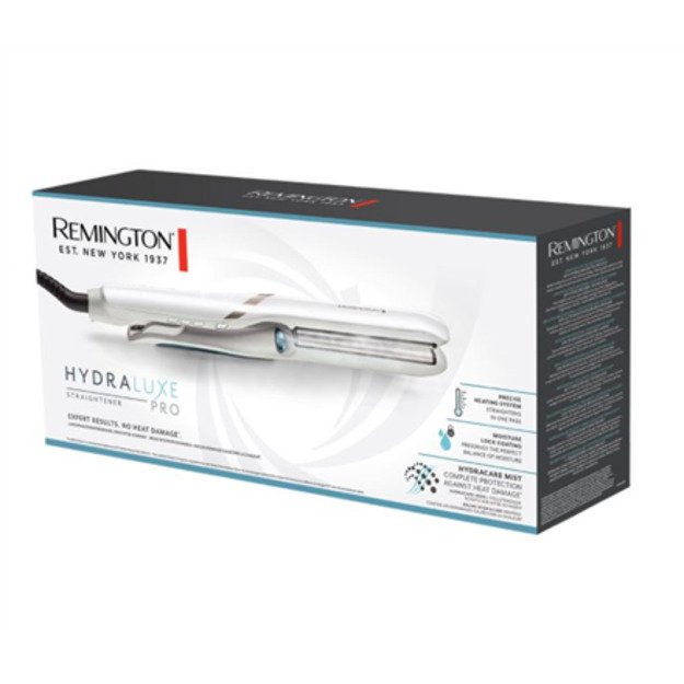 Remington | Hydraluxe Pro Hair Straightener | S9001 | Warranty month(s) | Ceramic heating system | Display | Temperature (min)