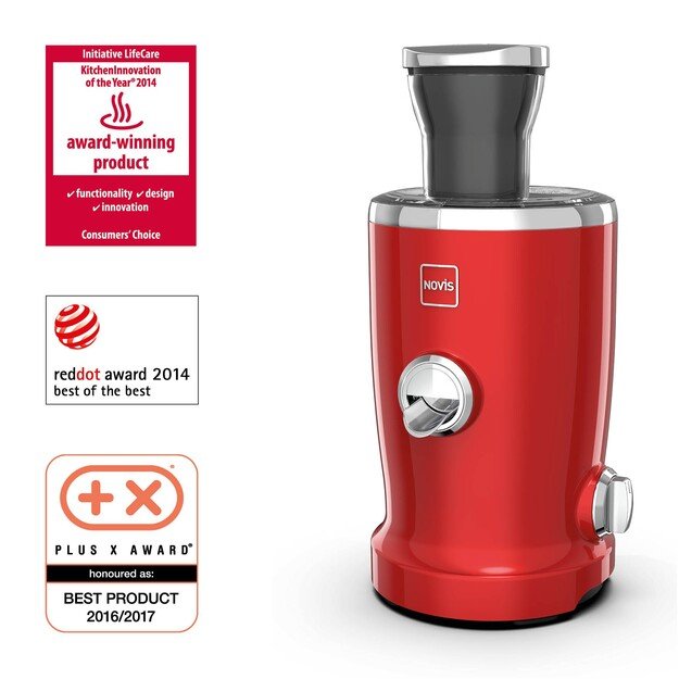 NOVIS Vita Juicer SX-3 VDE, raudona