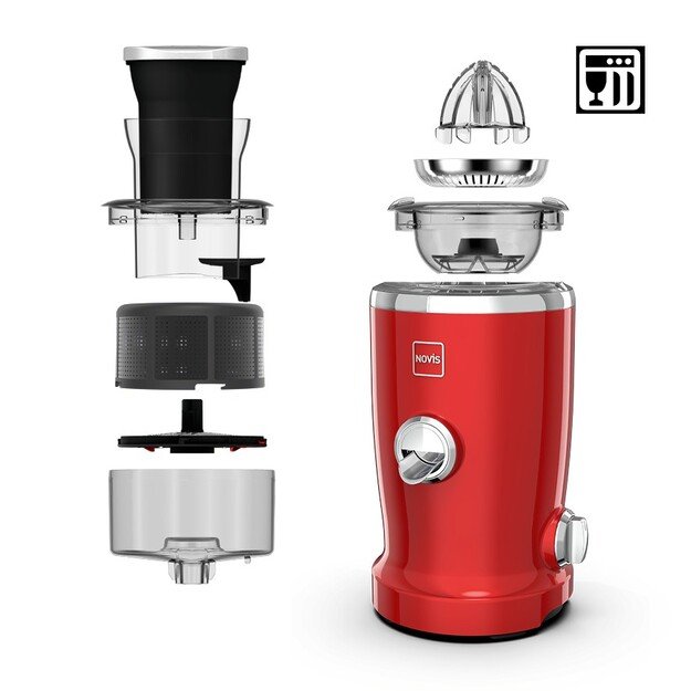 NOVIS Vita Juicer SX-3 VDE, raudona