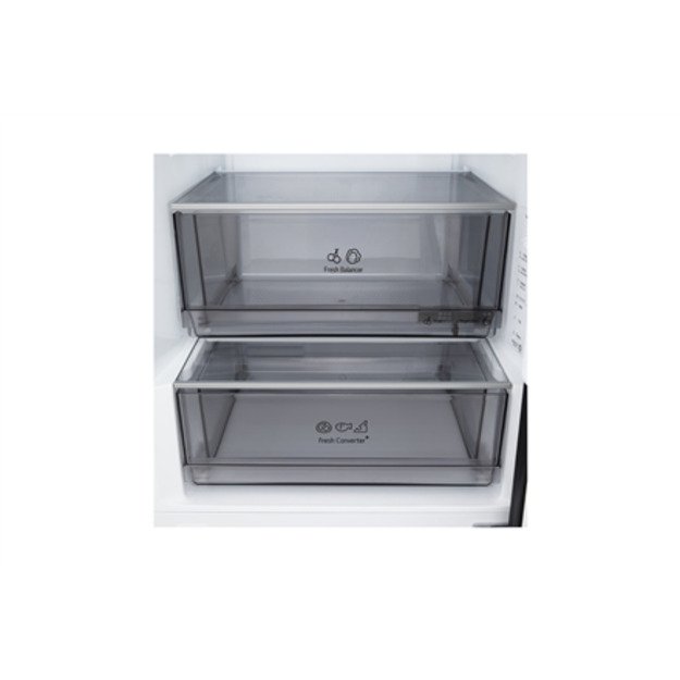 LG Refrigerator | GBBS322CEV | Energy efficiency class C | Free standing | Combi | Height 203 cm | Fridge net capacity 262 L | F 2