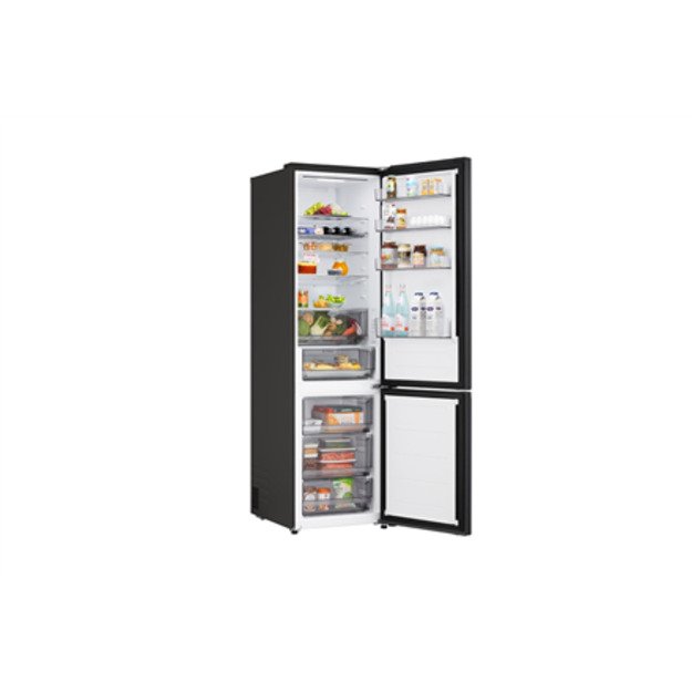 LG Refrigerator | GBBS322CEV | Energy efficiency class C | Free standing | Combi | Height 203 cm | Fridge net capacity 262 L | F 7