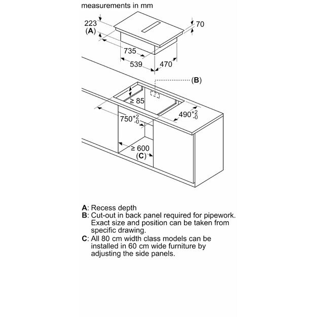 Kaitlentė BOSCH PXX875D67E 2