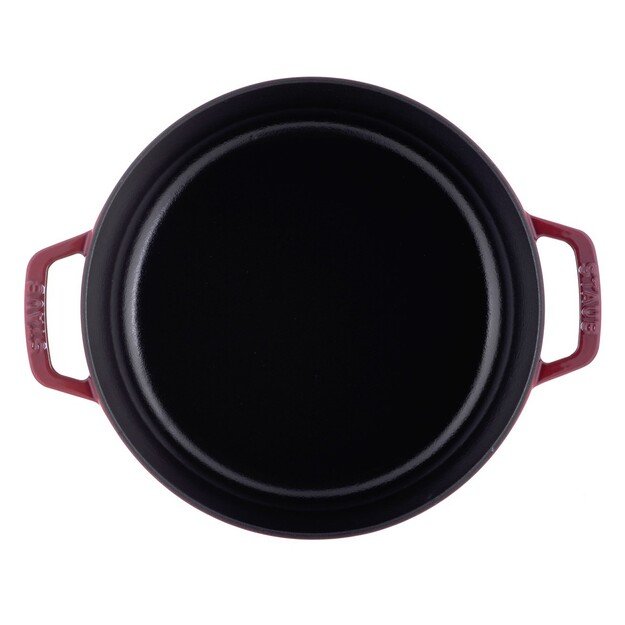 STAUB deep cast iron skillet 40511-475-0 -24cm