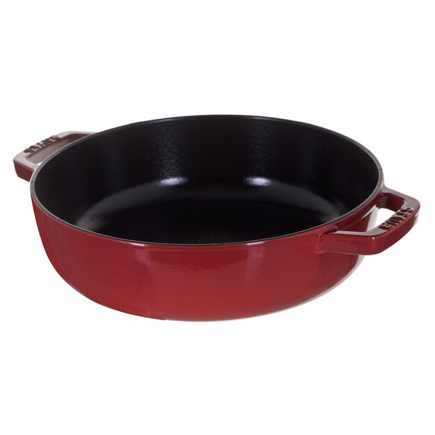 STAUB deep cast iron skillet 40511-475-0 -24cm