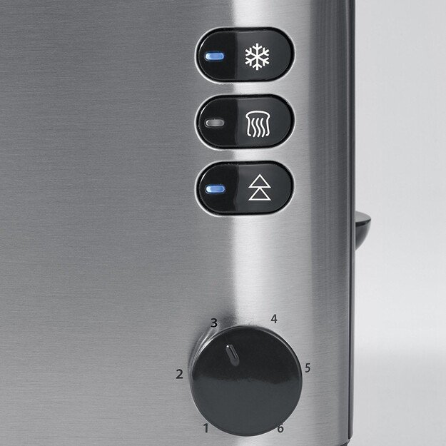 Severin AT 2509 toaster 4 slice(s) 1400 W Stainless steel 2