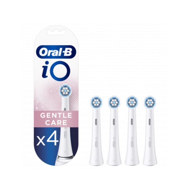 Oral-B | Toothbrush replacement | iO Gentle Care | Heads | For adults | Number of brush heads included 4 | Number of teeth brush