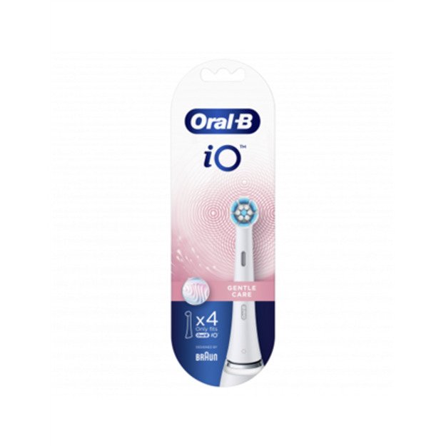 Oral-B | Toothbrush replacement | iO Gentle Care | Heads | For adults | Number of brush heads included 4 | Number of teeth brush