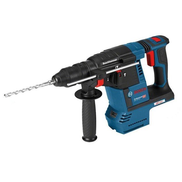 BOSCH. SDS+ HAMMER GBH 18V-26 F SOLO 2.6J + HANDLE 13mm
