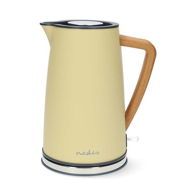 Nedis KAWK510EYW electric kettle 1.7 L 2200 W Yellow