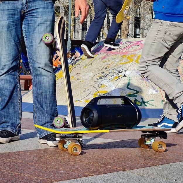 Nedis SPBB310BK portable/party speaker Stereo portable speaker Black 36 W 1