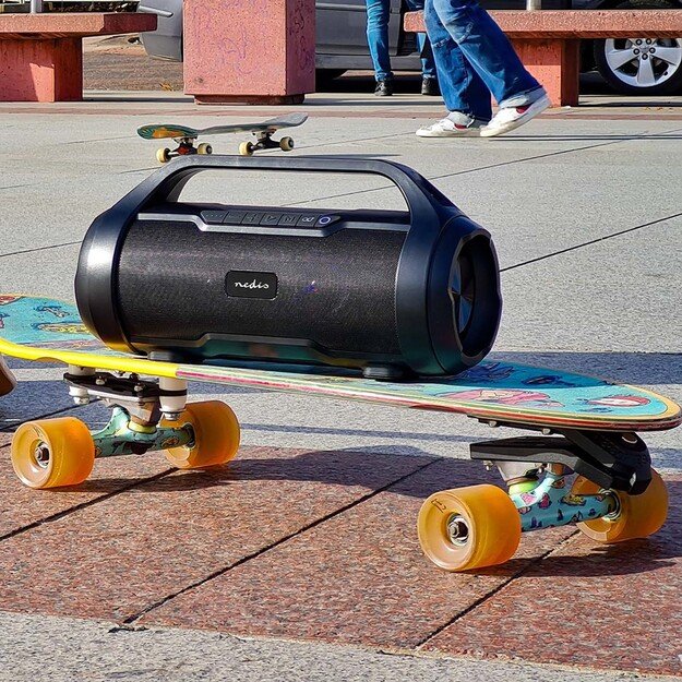 Nedis SPBB310BK portable/party speaker Stereo portable speaker Black 36 W 6