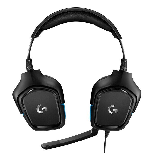 Headphones with microphone Logitech 981-000770 (black color)