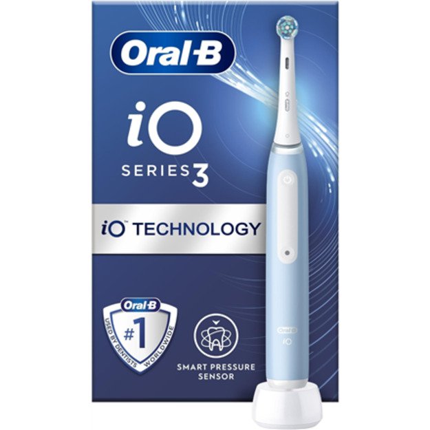 Oral-B IOSERIES3ICE electric toothbrush Adult Rotating-oscillating toothbrush Blue