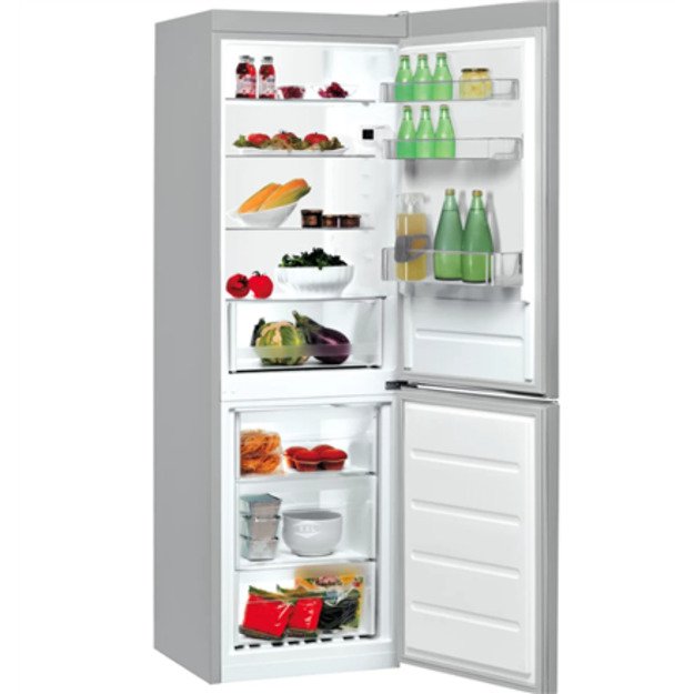 INDESIT | Refrigerator | LI7 S2E S | Energy efficiency class E | Free standing | Combi | Height 176.3 cm | Fridge net capacity 1