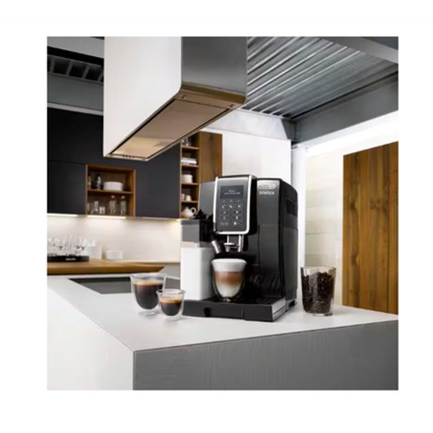 Delonghi | Coffee Maker | Dinamica ECAM 350.55 B | Pump pressure 15 bar | Built-in milk frother | Automatic | 1450 W | Black