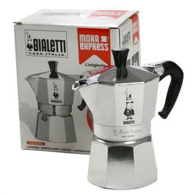 Espresso  kavos virimo aparatas Bialetti Moka Express 4puod.