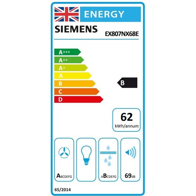 Indukcinė kaitlentė su integruotu gartraukiu Siemens EX807NX68E 6